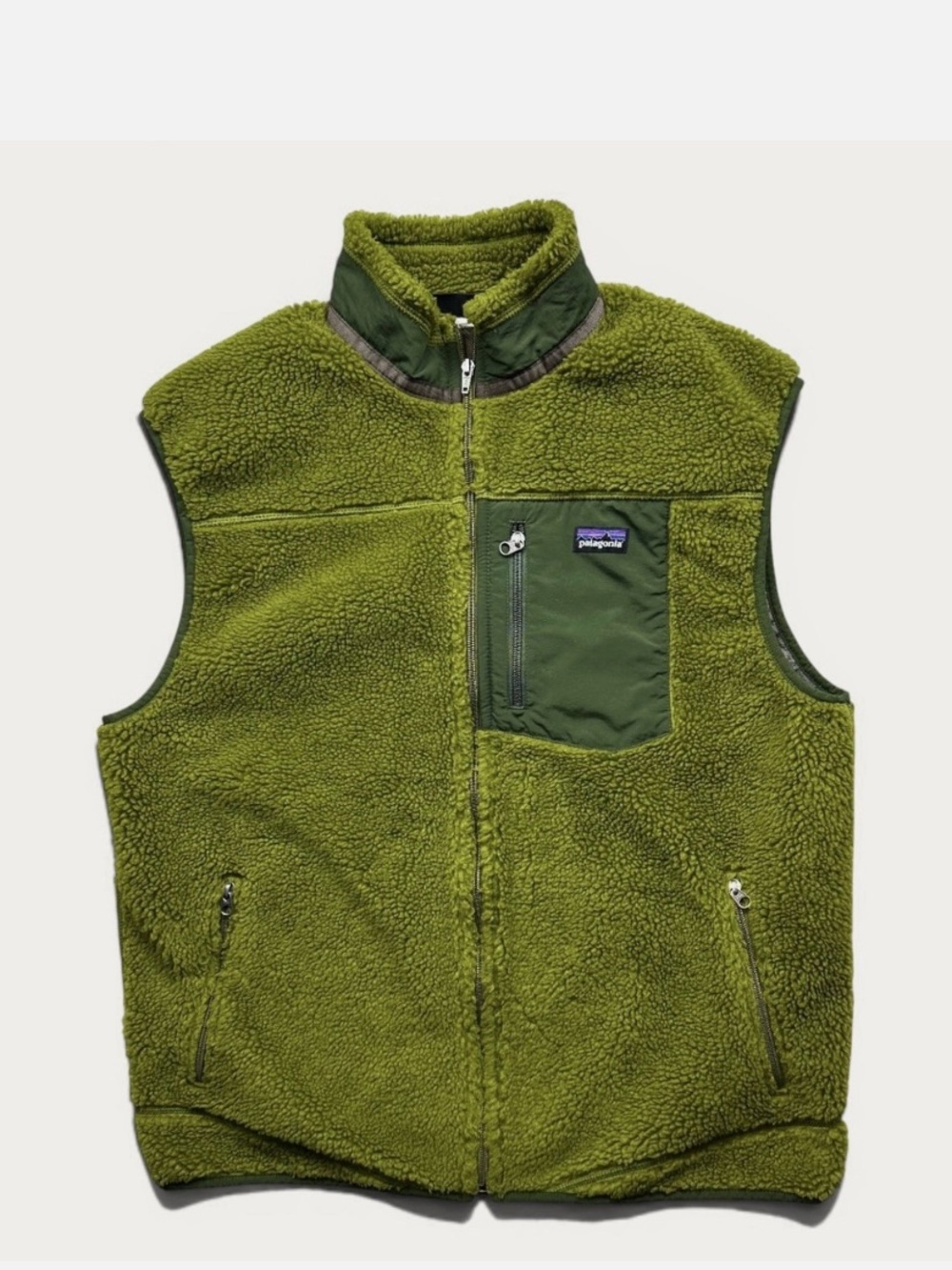 Patagonia Men's Classic Retro-X Vest in Basin Green